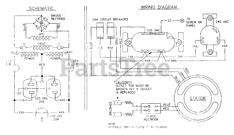 Generac Portable Generator Wiring Diagram