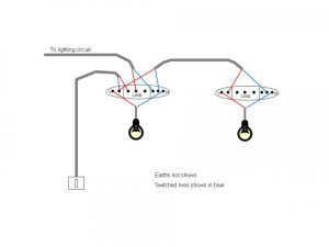 Wiring 4 Lights To One Switch Diagram