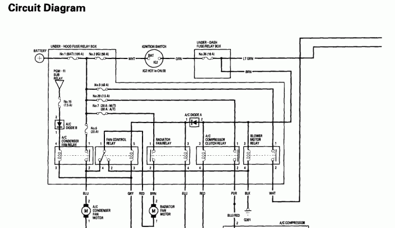 2006 Honda Civic Si Radio Wiring Diagram
