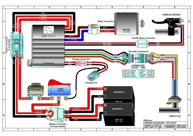 Schematic Pride Mobility Scooter Wiring Diagram