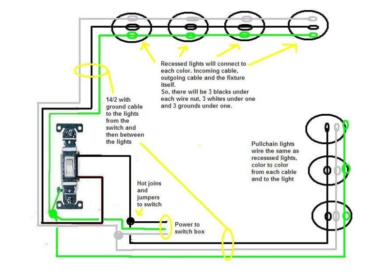 Pull Chain Switch Diagram
