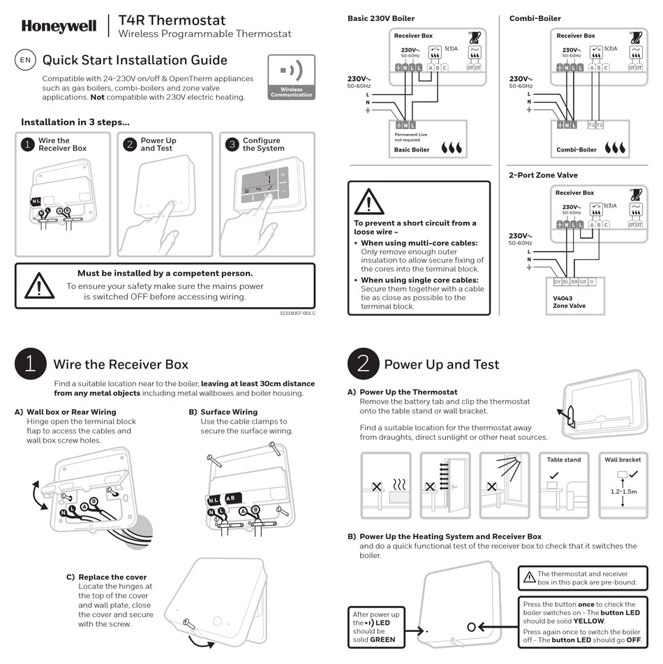 Honeywell T4 Pro Thermostat Wiring Diagram 4K Wallpapers Review