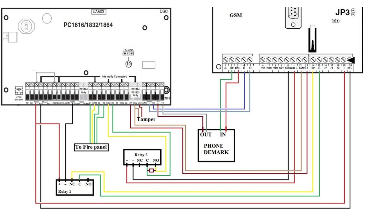Potter Tamper Switch Wiring Diagram