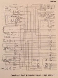 1975 wiring diagram CorvetteForum Chevrolet Corvette Forum Discussion