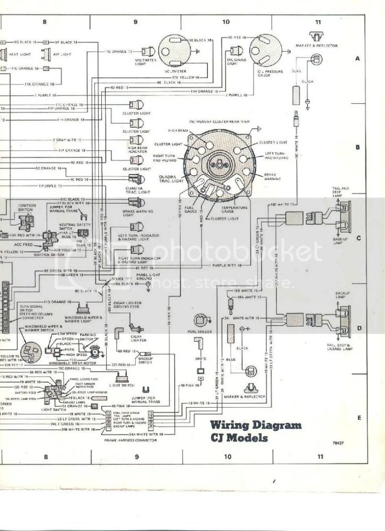 1978 Cj5 Wiring Diagram