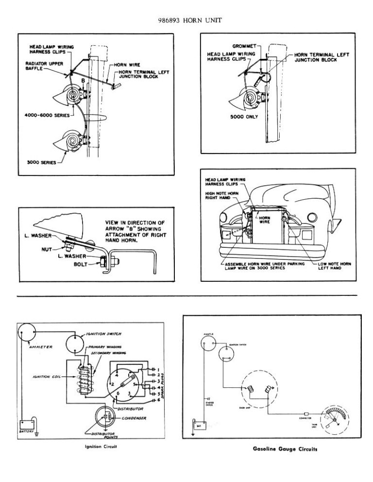 1954 Chevy Turn Signal Wiring Diagram