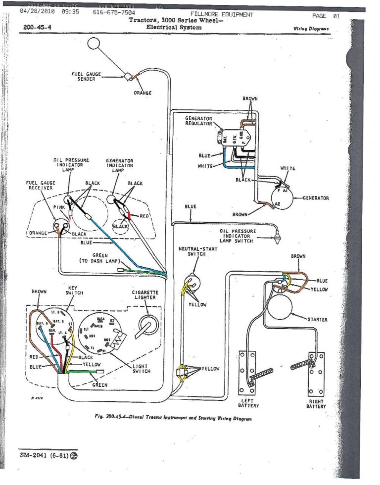 1965 Ford F100 Dash Wiring Diagram