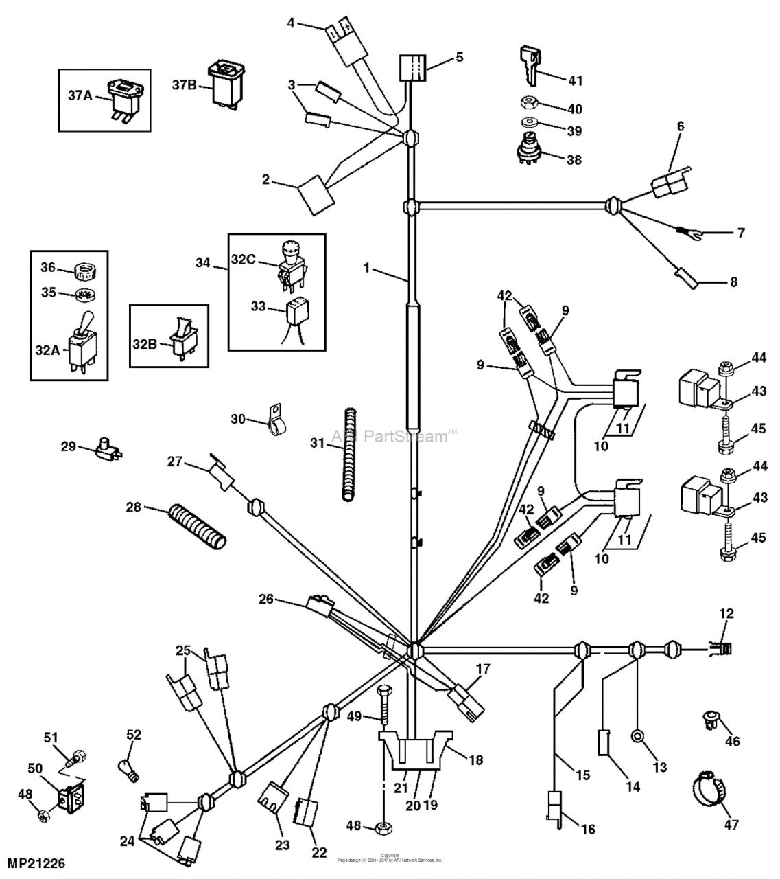 John Deere F525 Wiring Diagram Free Wiring Diagram