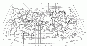 2001 nissan xterra engine diagram