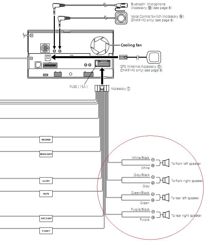 Kenwood Ddx492 Wiring Diagram