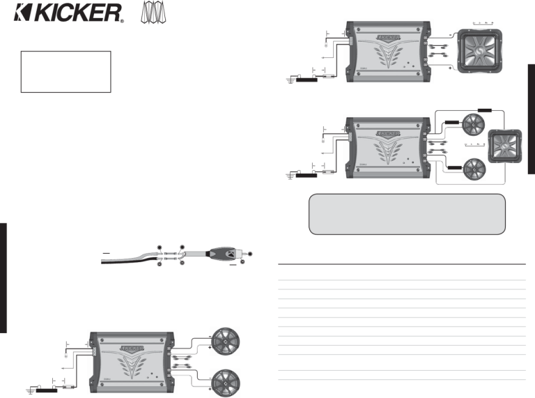 Kicker Led Speaker Wiring Diagram