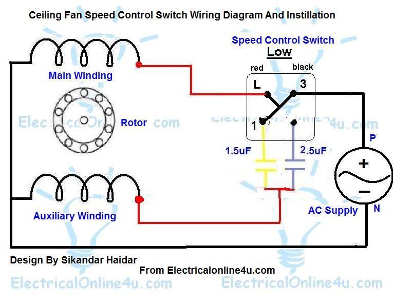 Table Fan Switch Wiring Diagram