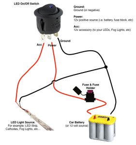 3 Way Switch Rocker Wiring Diagram