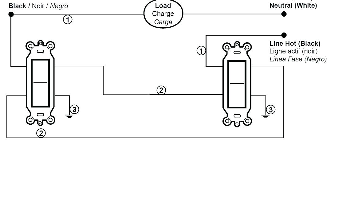 leviton decora 3way switch wiring diagram 5603