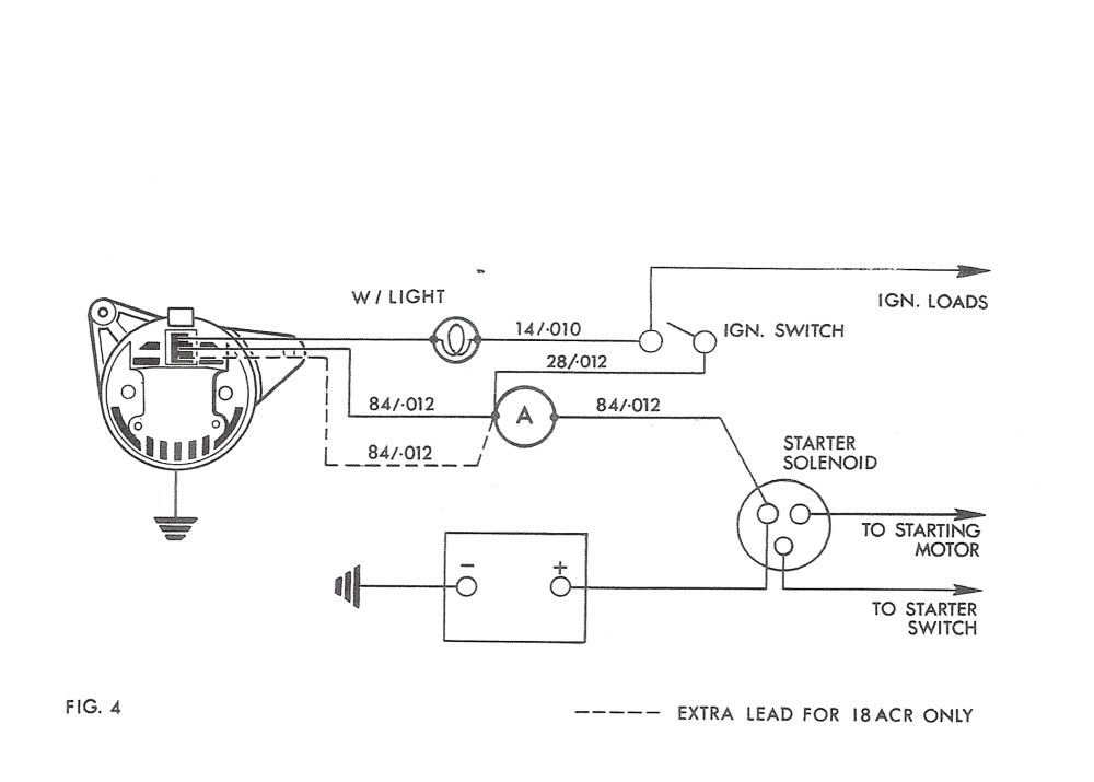 Lucas 18 Acr Alternator Wiring Diagram
