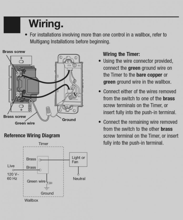 Lutron Lecl-153P Wiring Diagram