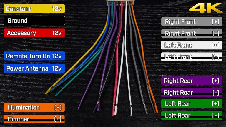 Chinese Car Stereo Wiring Diagram