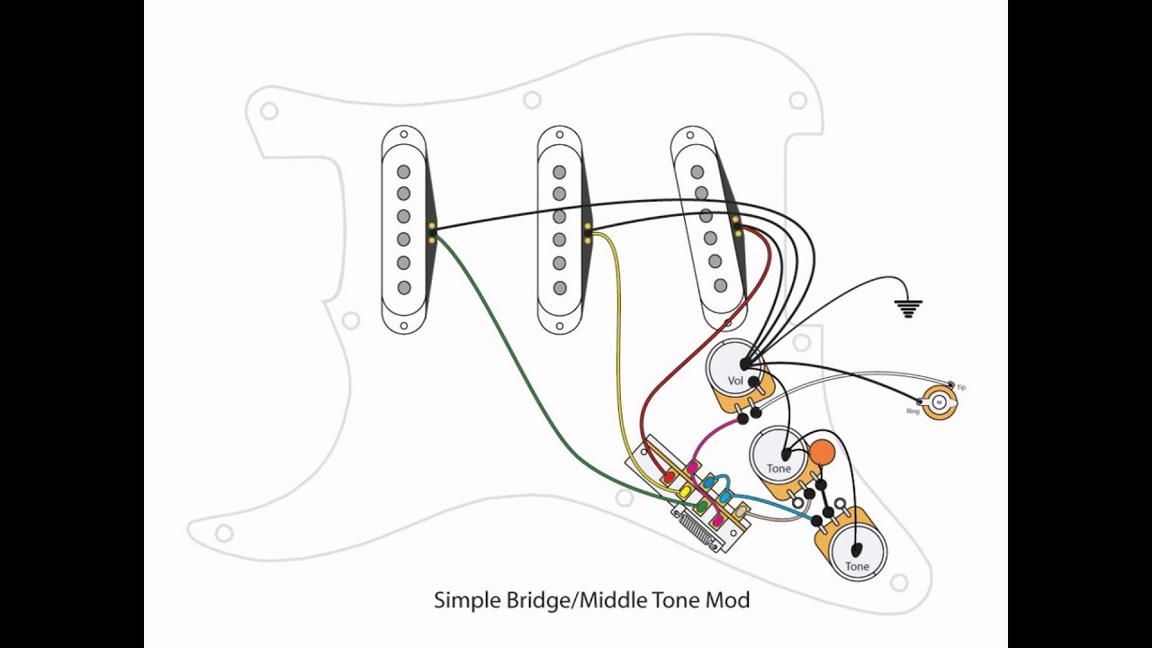 Strat Wiring Diagram Bridge Tone