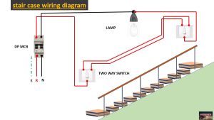 staircase lighting wiring diagram YouTube
