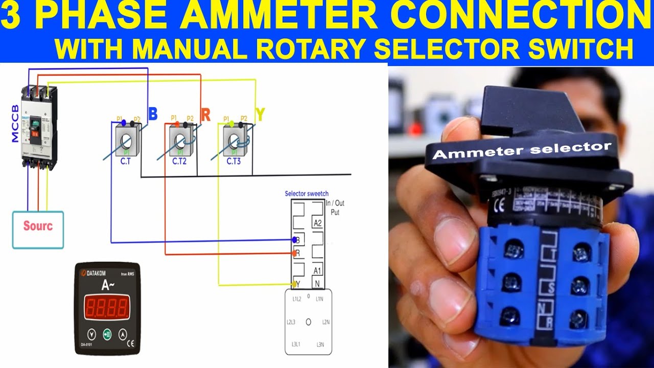 3 Phase Selector Switch Wiring Diagram