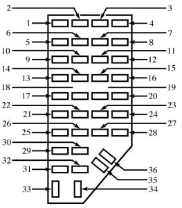 1995 mazda b2300 fuse box diagram