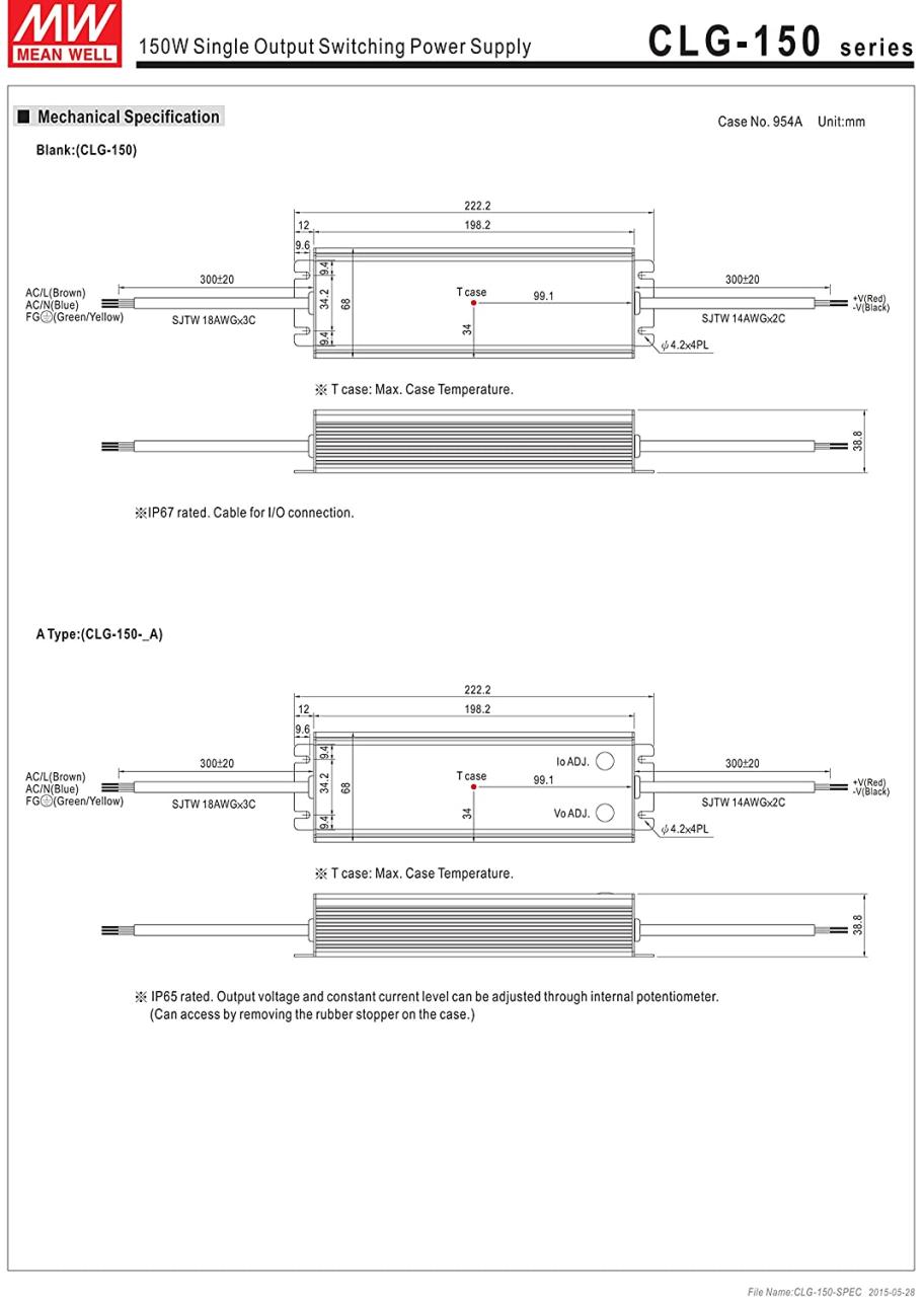 Mean Well Hlg320h48b Wiring Diagram