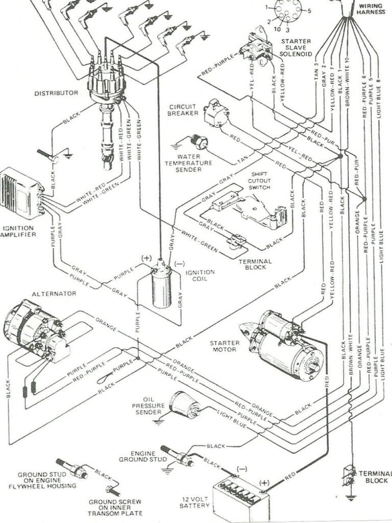3.0 Mercruiser Distributor Wiring Diagram