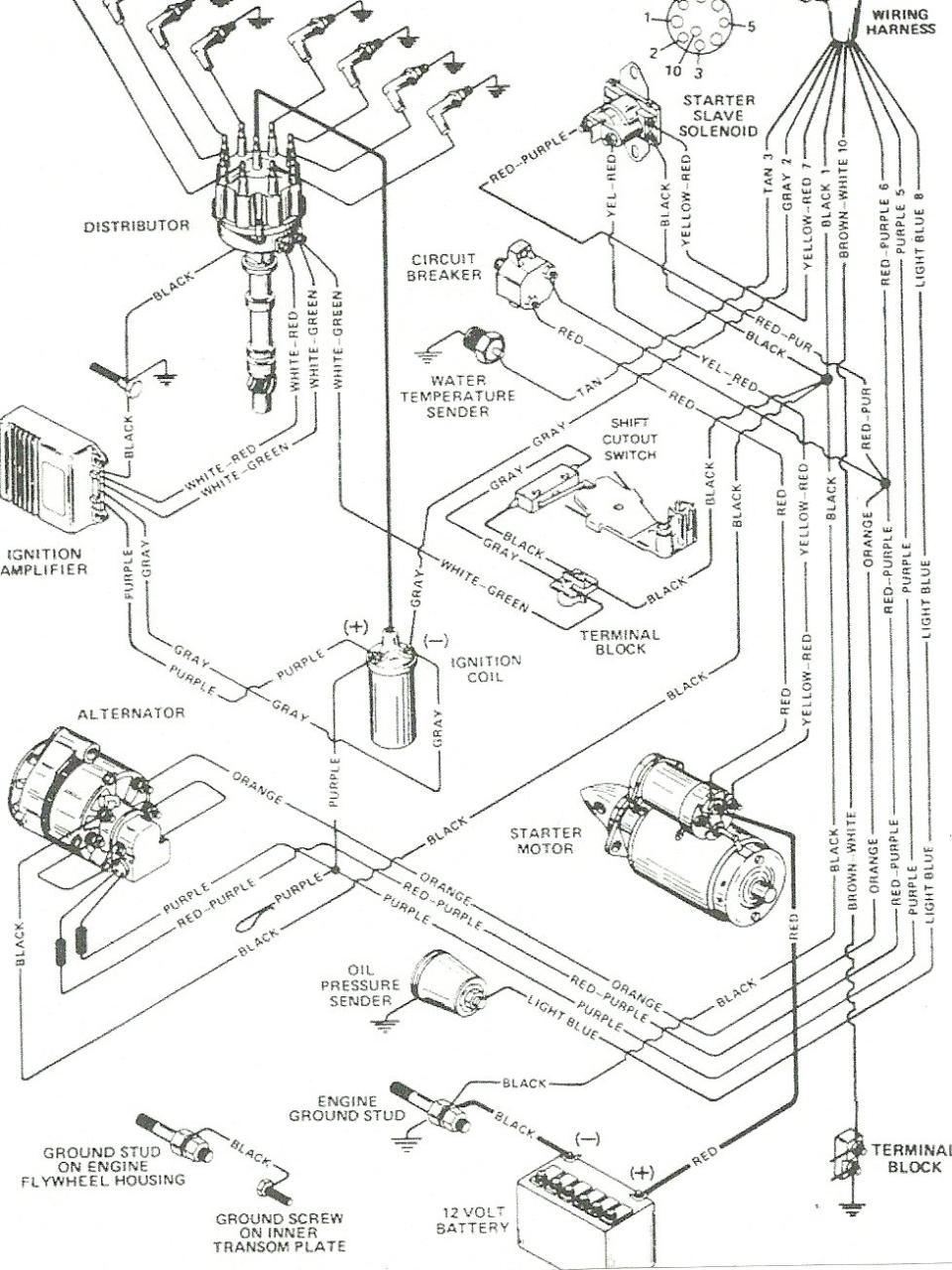 Mercruiser 3.0 Ignition Wiring Diagram