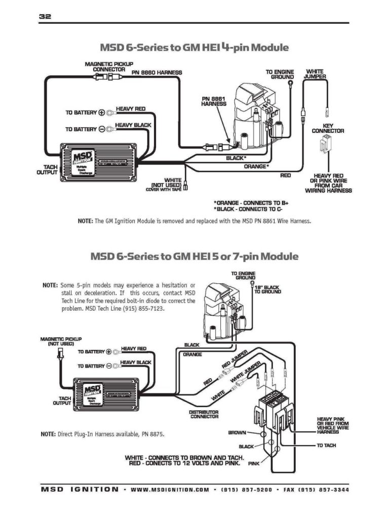 Msd 6420 Wiring Diagram