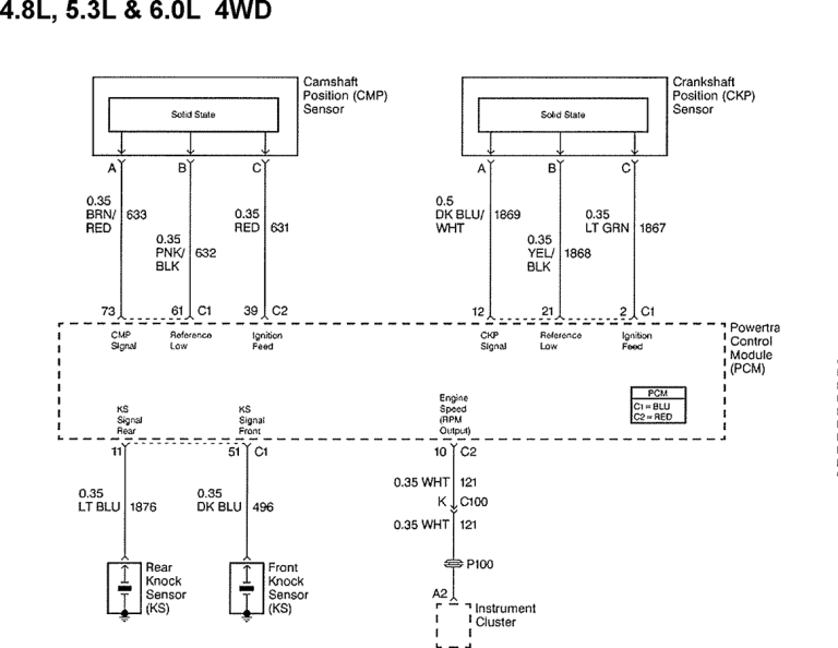 Crankshaft Position Sensor Wiring Diagram