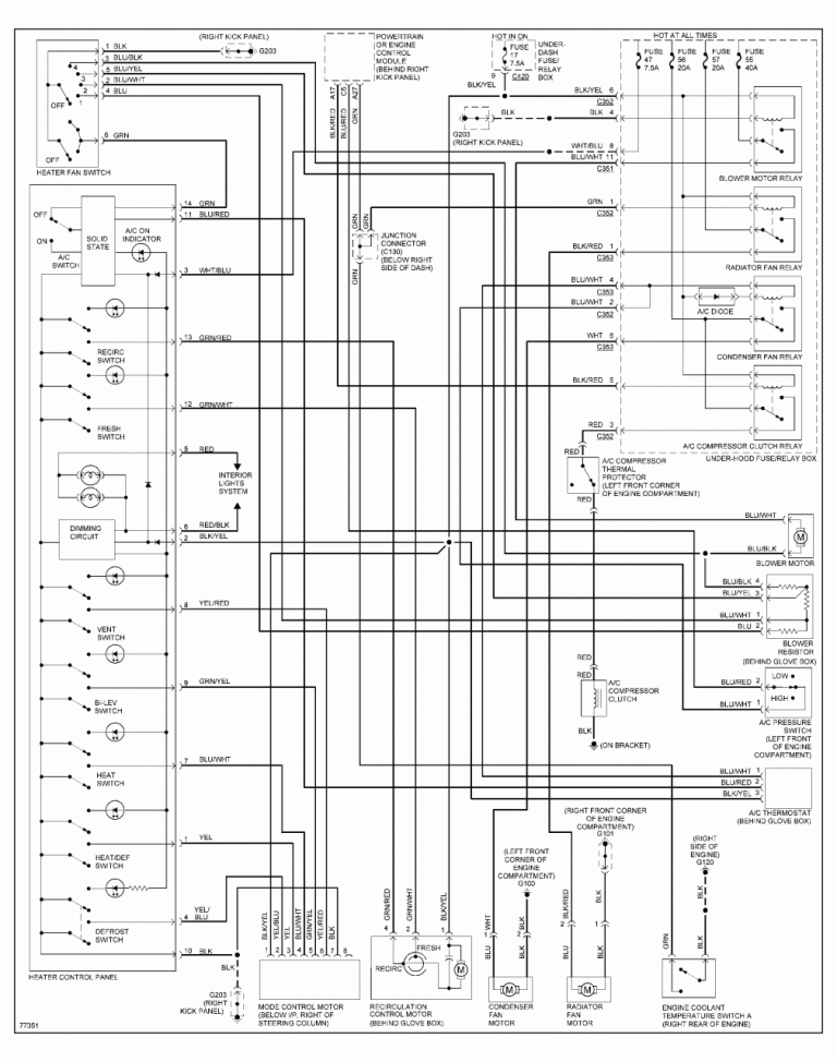 1990 Honda Civic Radio Wiring Diagram