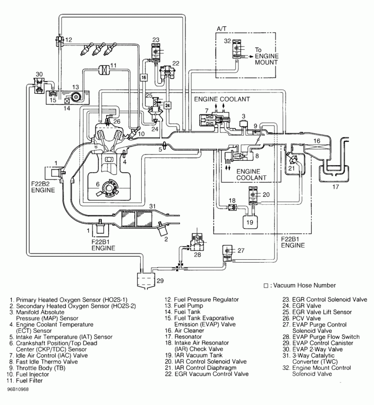 1996 Honda Accord Ecu Wiring Diagram