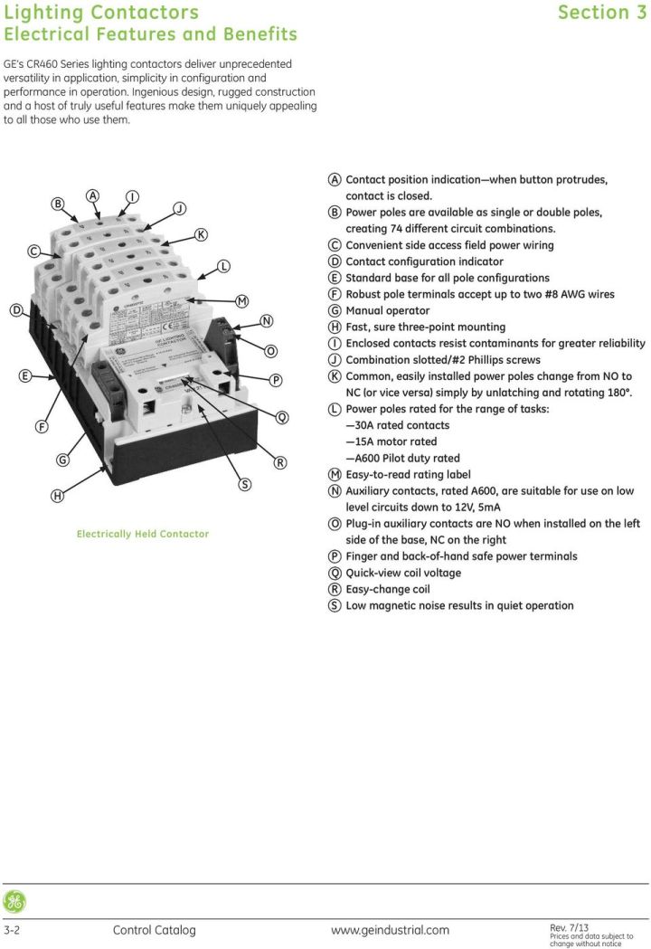 Ge Contactor Wiring Diagram
