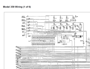 Peterbilt Model 359 Electrical Wiring Schematics Manual PDF