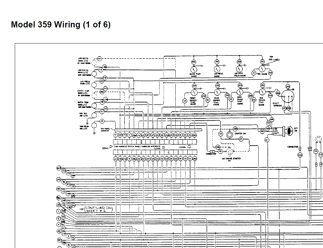 1984 Peterbilt 359 Wiring Diagram