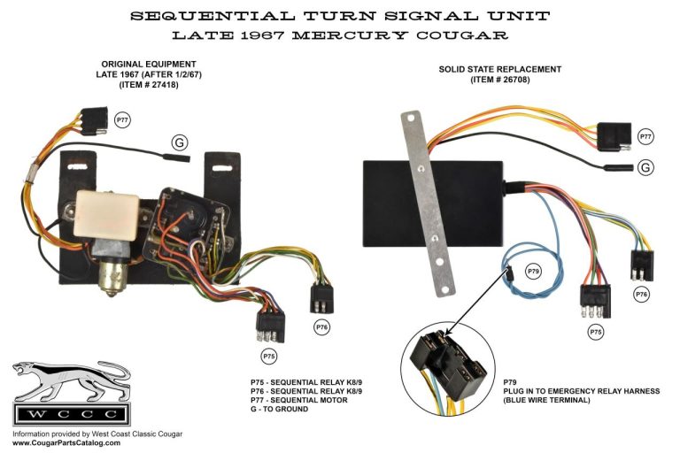 67 Cougar Turn Signal Wiring Diagram