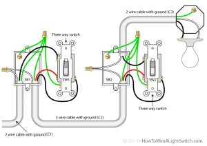3 way switch How to wire a light switch