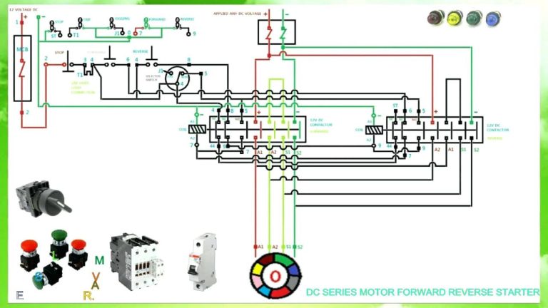 3 Phase Forward Reverse Switch Wiring Diagram
