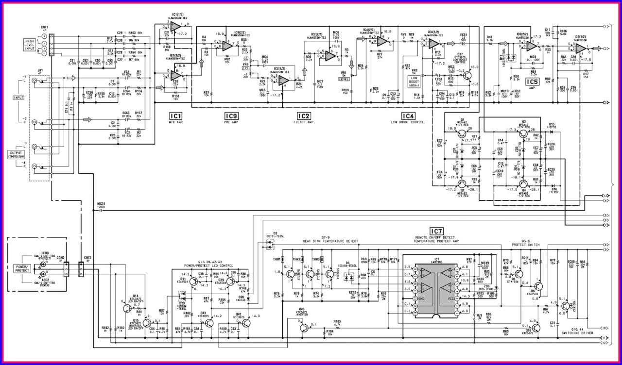 Sony Xav-Ax150 Wiring Diagram