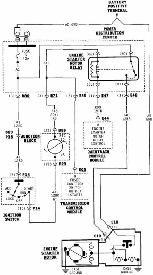 1991 Dodge Dakota Fuel Pump Wiring Diagram