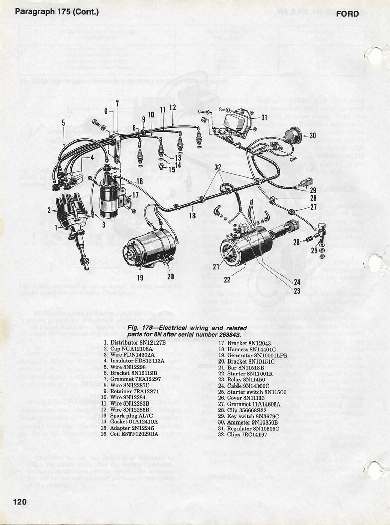 1949 Ford 8N Wiring Diagram