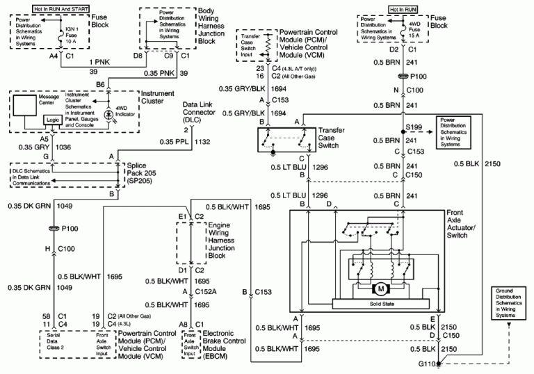 1994 4L60E Wiring Diagram
