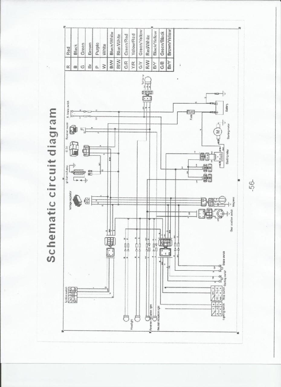 125Cc Taotao Wiring Diagram