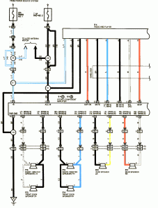 1991 toyota pickup radio wiring diagram