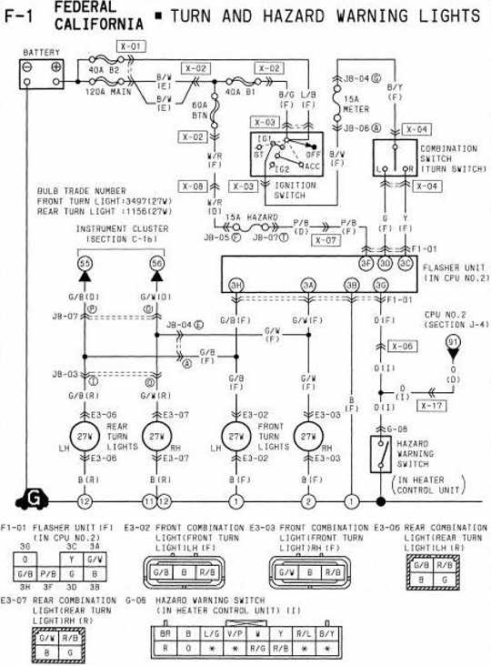 1993 mazda rx7 wiring schematic