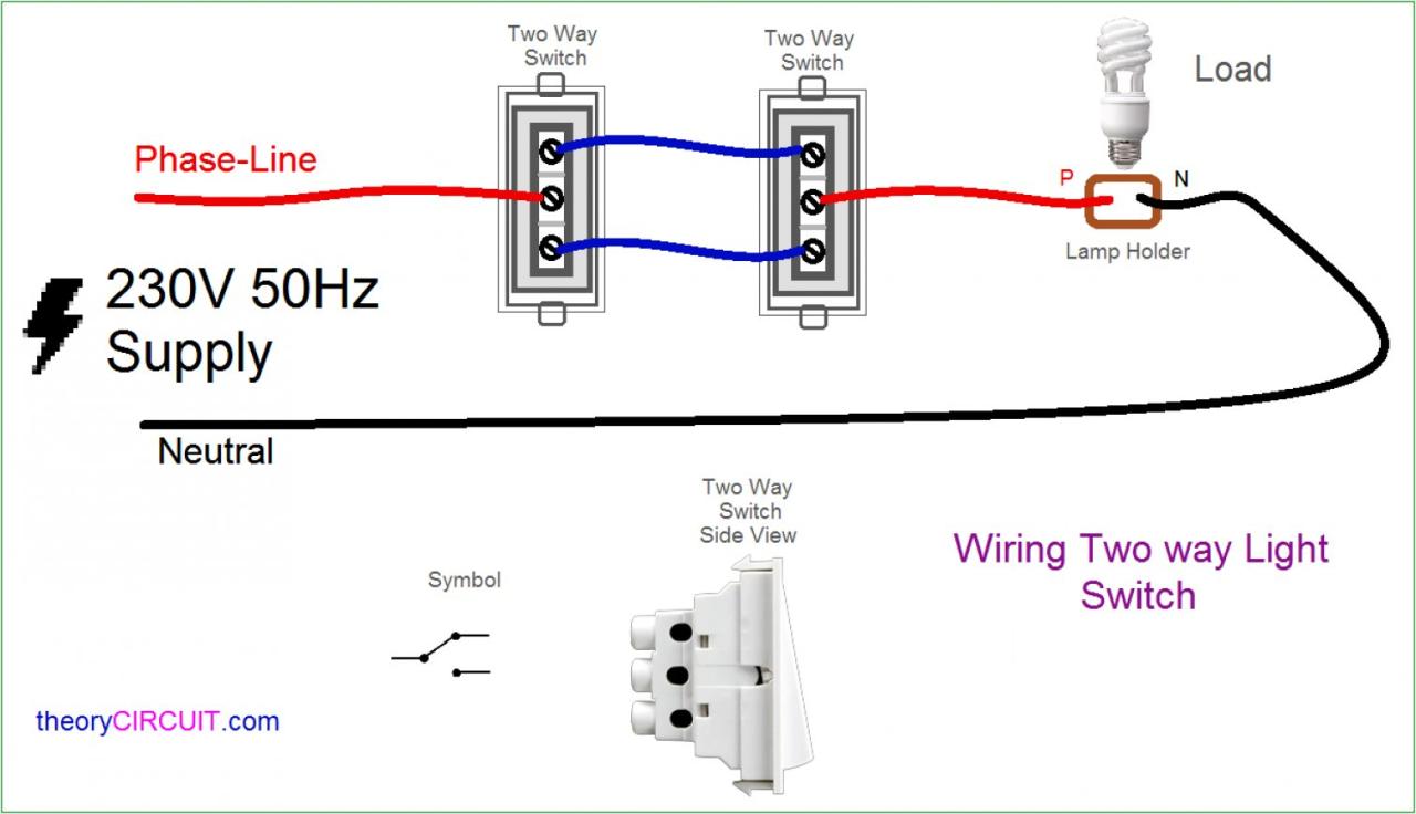 Wiring 2 Switches To 1 Light