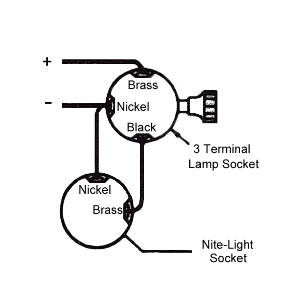 2 bulb lamp wiring diagram