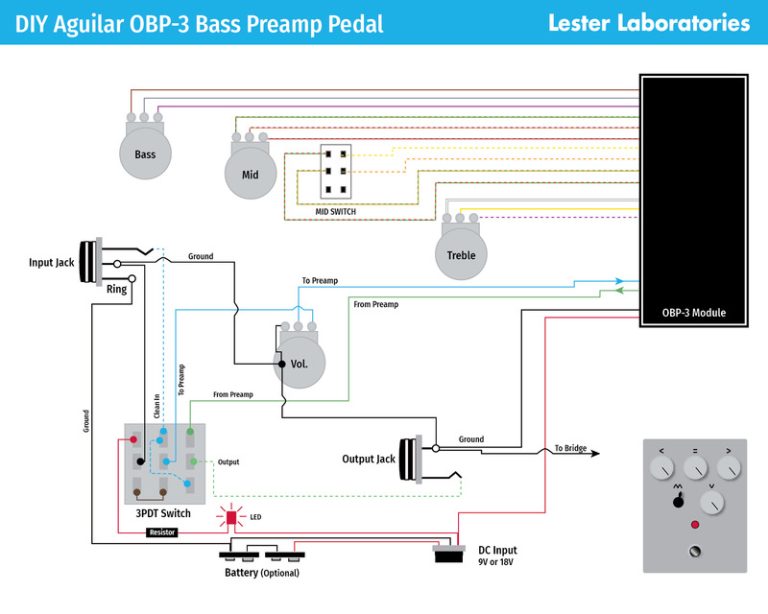Aguilar Obp 3 Preamp Wiring Diagram