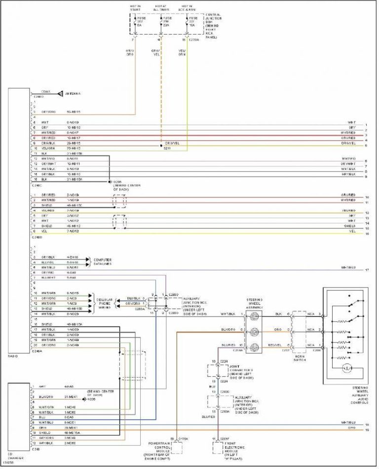 Pioneer Fh X700Bt Wiring Diagram
