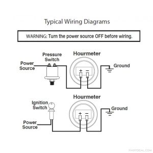 hour meter wiring diagram
